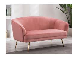 Zudem ist es total einfach und super schnell gemacht. 3 Sitzer Sofa Samt Domur Rosa Gunstig Online Kaufen