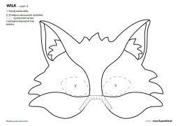 Bing, to króliczek, który ma trzy latka i bardzo lubi uczyć się nowych rzeczy. Szablony Do Wycinania Maski Karnawalowe Coloring Pages Clip Art Mask