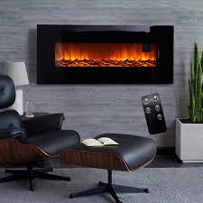 This unit can rest on any flat surface and is a breeze to use. 50 Inch Electric Fireplace Wall Mounted Electrical Fire Suite With Remote Control Flame Effect Black 220v 240v 50hz 900w 1800w Buy Online In Antigua And Barbuda At Antigua Desertcart Com Productid 164653452