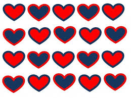 If you're looking for the best red white and blue backgrounds then wallpapertag is the place to be. Red White And Blue Hearts A Real Crowed Pleaser Backgrounds Free Heart Background Americana