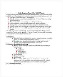 Free 18 Progress Note Examples Samples In Pdf Doc