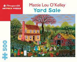 Fast shipping and orders $35+ ship free. Mattie Lou O Kelley Yard Sale 500 Piece Jigsaw Puzzle