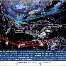 Luego de ser registrada como tormenta tropical el pasado sábado, el segundo fenómeno en su categoría no. Pronostico Del Clima Hoy Tormenta Invernal Afectara El Norte De Mexico Es Mexico Com