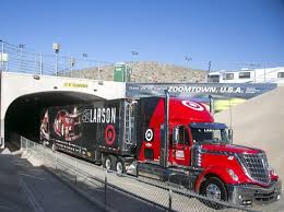 42 chip ganassi racing chevrolet camaro on the final lap at talladega superspeedway. International Lonestar Ganassi Target Nascar Transporter Hauler Drag Racing Cars Big Trucks Freightliner Cascadia