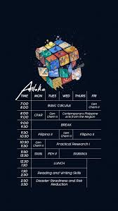 Class Schedule Template 9 16 Class Schedule Template Schedule Design Schedule Templates