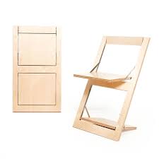 Lovethesign Flapps Folding Chair Folding Chair Plywood Chair Flat Furniture
