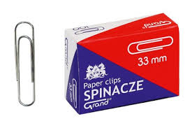 Spinacz spinacze biurowe okrągłe 33 mm 200 szt - 6263960245 - oficjalne  archiwum Allegro