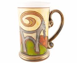 Capricorn Zodiac Mug Zodiac Capricorn Mugs Pottery Mugs