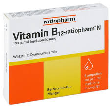 Vitamin B12 Ratiopharm N Ampullen Zur Injektion 5x1 Ml Shop Apotheke Com