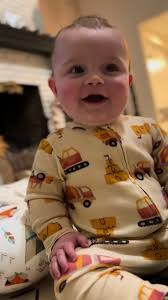 🥰 I could watch you belly laugh forever #babygiggles #sahm #momsoftiktok