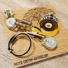 The trebleblender wiring harness has one volume, one master tone, and a blender pot. Solderless Wiring Harness Hh Stratocaster Arty S Custom Guitars