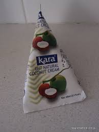 Coconut Cream In A Small Tetrapack Make Sit Easy To Shoot A Small Amount Into A Recipe Without Waste This One Is About 60ml Coconut Cream Cake Shop Food