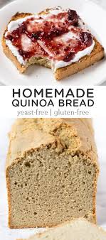 Gluten Free Yeast Free Bread Recipe Simply Quinoa Recipe In 2020 Quinoa Bread Yeast Free Breads Gluten Free Recipes Bread