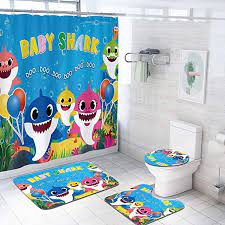 Baby Shark Bathroom Decor Shark Bathroom Decor Shark Bathroom Bathroom Decor
