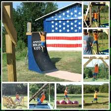 Kids American Ninja Warrior Course The Running Ramp On One Side Kids American Ninja Warrior Kids Ninja Warrior Ninja Warrior Course