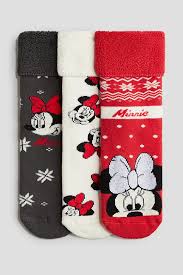 H&M 3-pack Jacquard-Knit Terry Socks