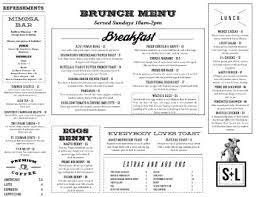 S L Kitchen Bar Presents Sunday Brunch Club Sunday Brunch Club Takes Place Every Sunday From 10am 2pm Beginning May 8th 2016 At S L Kitchen Bar La Menyu