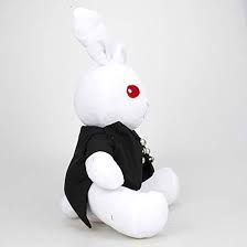 Big Fun Black Butler Kuroshitsuji Ciel Phantomhive Rabbit Plush Doll  (White) : Toys & Games - Amazon.com