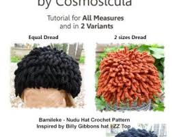 I was inspired by a unique hat that billy gibbons (zz top) wears. Billy Gibbons Hat Crochet Pattern Etsy Crochet Hat Pattern Crochet Hats Crochet