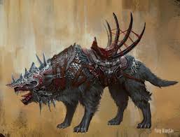 Wolf Mount Video Games Artwork Fantasy Creatures Creature Art Creature Picture
