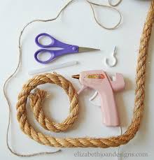 Purchased tiebacks can be an added expense, so why not to try make your own? 10 Minute Rope Curtain Ties Elizabeth Joan Designs