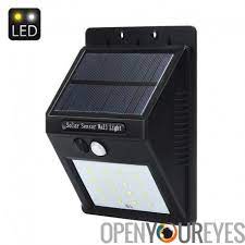 This product uses solar to power to power 8 led motion lights. Solar Powered Outdoor Led Security Light 320lumen 2200mah Battery 5 5v Solar Panel Pir Sensor 12 Hours Operation Security Gadgets