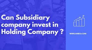 A subsidiary and parent company are recognized as legally separate entities. Can Subsidiary Company Invest In Holding Company Answer No