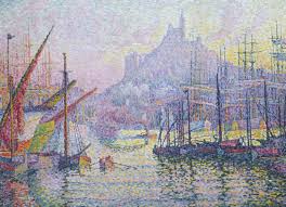 Sea Landscape The City Ship Picture Paul Signac Pointillism Marseille Notre Dame De La Garde 5k Wallp Pointillism Marseilles Metropolitan Museum Of Art