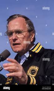 U s president george bush wearing hi-res stock photography and images