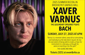 This summer's concert at **Varnus Hall in Brooklyn** will take place
