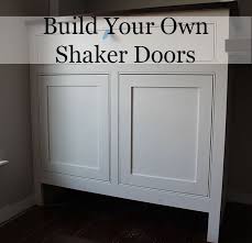 A Post And A Video On How To Build Your Own Shaker Cabinet Doors Diy House Home Diy Cabinet Doors Shaker Cabinet Doors Cabinet Doors Diy Projects