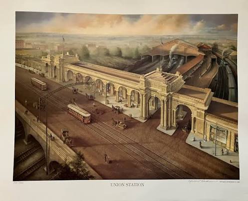 Historic Union Station in Columbus, Ohio, and its preservation