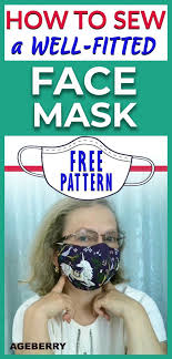 Free face mask sewing patterns & tutorials. How To Sew A Face Mask From Fabric Plus A Free Printable Mask Pattern In 2020 Free Pdf Sewing Patterns Diy Sewing Pattern Easy Face Mask Diy