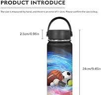 Amazon.com: Kathyboom Sports Ball 20 Oz Insulated Water ...