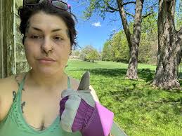 Bobcat spotted outside in the rain