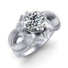 Animal Collection Swarovski Crystal 585 White Gold Glamira Ring Mirna In 2021 White Gold Swarovski Crystals Rings