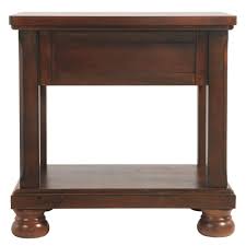 Classic Chairside End Table A Traditional Addition To The Living Room This Simple Side Table Feature In 2020 Signature Design By Ashley Simple Side Tables End Tables
