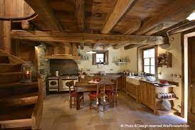 Arte Rovere Antico Photo By Duilio Beltramone For Sgsm It Casa Pietra Piemonte Valle D Aosta Arredamento Di Montagna Case Di Legno Interior Design