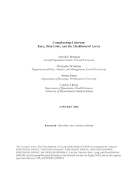 In sum, colorism refers to discrimination based on skin color. Https Paa Confex Com Paa 2016 Mediafile Extendedabstract Paper4500 Cardiaarrests Paa 2016 Pdf