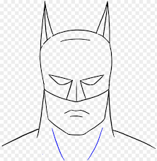 Select from 36048 printable coloring pages of cartoons, animals, nature, bible and many more. Drawn Face Batman Batman Head Drawing Easy Png Image With Transparent Background Toppng