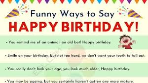 Funny Birthday Wishes For Your Friends And Loved Ones 30 Funniest Happy Birthday Messages Youtube