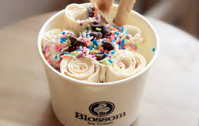Blossom Ice Cream Brooklyn S Best Ice Cream Rolls Roll Up Ice Cream Ice Cream Ice Cream Menu