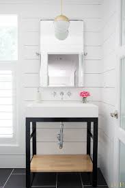 white modern bathroom makeover the