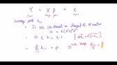 Introduction To The Hat Matrix In Regression Youtube