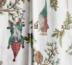 forest gnome linen/cotton tea towels