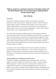 Simplicity is key with early decodable readers. Pdf What Is Meant By Synthetic Phonics And What Impact Will The Rose Report Have On Our Teaching Of Reading Before Formal School Age Sue Vermes Diana Bandeira Greno Academia Edu