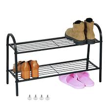 Maybe you would like to learn more about one of these? Shoe Rack For Entryway Metal Sturdy 2 Tiers Black Shoe Organizer For Closet Walmart Com Walmart Com