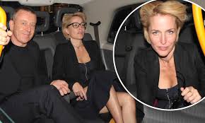 While gillian anderson, david duchovny and chris carter would like to do one there are no enid blyton had two children named gillian mary baverstock and imogen mary smallwood. Gillian Anderson Makes Rare Public Appearance With The Crown Creator Beau Peter Morgan Daily Mail Online