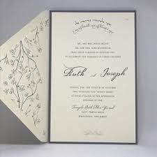 Lovely In Smoke Layered Wedding Invitation Hebrew And English Jewish Wedding Invitations Layered Wedding Invitations Wedding Invitations