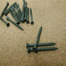 Camo exterior screws are designed specifically for exterior projects. Square Drive Trim Head Exterior Coated Screws Hiawatha Fasteners